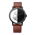 Special Design Casual Quartz Watch Semi Transparent Dial For Men