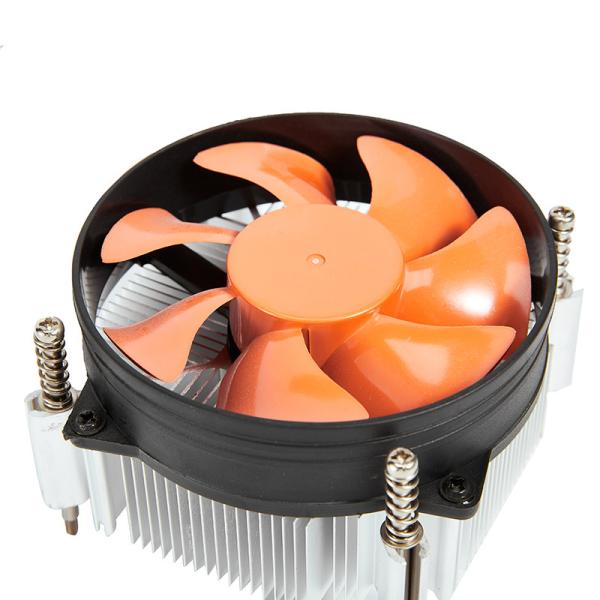 7pcs Blade Orange Fan CPU Cooling Radiator For IntelLGA775 Core2DUO Voltage