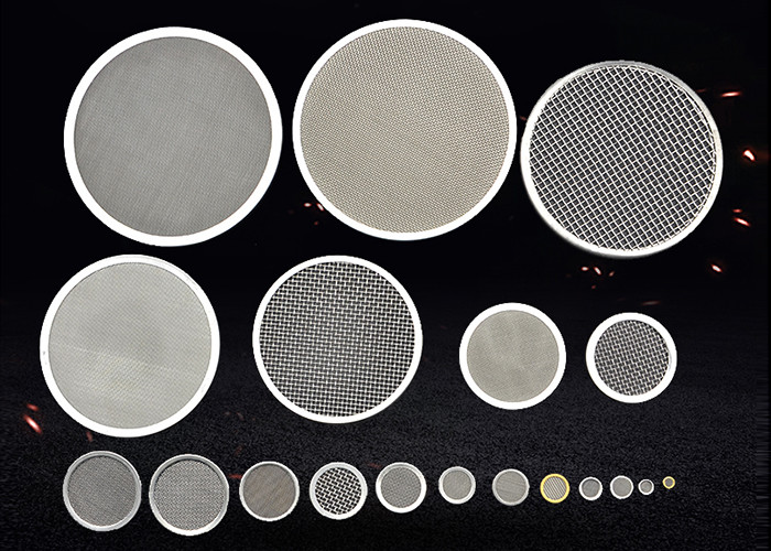 Customized SS304 Dutch Twill Weave Wire Mesh Filter Disc