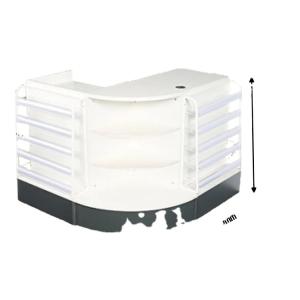 Wholesale Factory Custom Size white Color logo cash counter from china suppliers