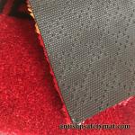 40*60cm 7mm Non Slip Dust Control Printed Mats With Logo Custom Commercial Mats