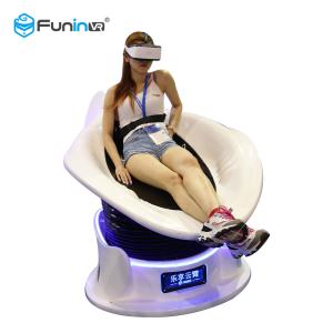 Wholesale Adults 9D Virtual Reality Simulator Slide Simple Interface White Color from china suppliers