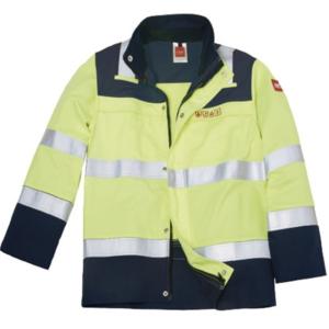 Wholesale 99% Cotton Anti Static FR Work jacket With Reflective Tape , HIVIS FR Work jacket Mens from china suppliers