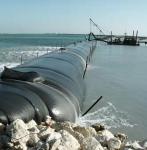 High Strength PP Woven Geotextile Bag / Geotube For Waste Water Treatment Or
