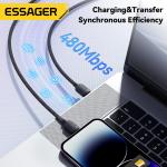 ESSAGER C-L PD 29W IP 12 13 15 USB C Cable Fast Charging ES-X46 Series