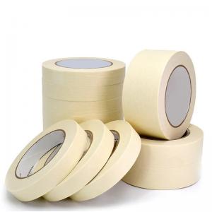 Wholesale Painting Crepe Paper Masking Tape 140mic Low Tack Masking Film from china suppliers