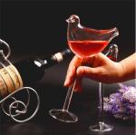 Unique Transparent Bird Shape Juice Beverage Cocktail Glass Bottle 201-300ml For