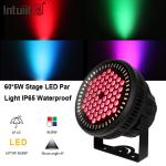 Professional Stage Lighting Flat Dmx LED 60x12W RGBW 4in1 Zoom Par Can Party