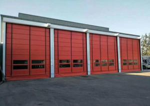 Wholesale PVC Roll Up Electric Waterproof Rapid Roller Door High Fast Insulated With Great Surface from china suppliers