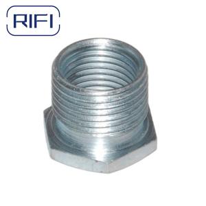 Wholesale Electro Galvanized Threaded Conduit Fittings Gi Conduit Reducer from china suppliers