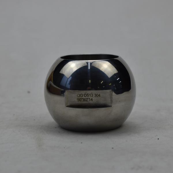 Valve Ball for Floating Straight Through Valve Durable 201/304/316L Material