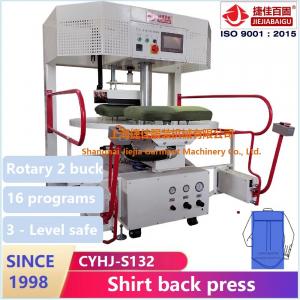 China Shirt pressing machine for body back rotary shift and vertical press CYHJ-S132 shirt ironing machine on sale