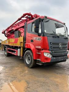 Wholesale Second Hand Pump Truck with Max Theoretical Pressure of 13Mpa and Gross Mass of 23000kg from china suppliers