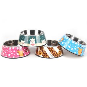 China  				Stainless Steel Pet Feeders Water Food Bowl for Puppy Dog 	         on sale