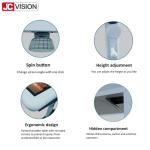 JCVision 32" Large Screen Android Smart Touch Leaning Gaming Table