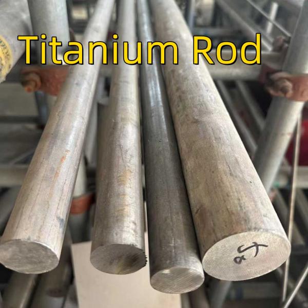 ASTM B348 Gr2 Pure Metal Titanium Heating Element Rod Titanium Round Bar For Scientific Project