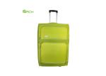 1680D Two Pockets Lightweight Cabin Luggage Case Smooth Wheels