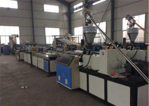 Wholesale PVC Plastic Board Profile Sheet / WPC Profile Extrusion Line Stable Precision from china suppliers