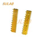 Yellow Plastic Step Demarcation Strip Escalator Spare Parts SCS 319900 319901