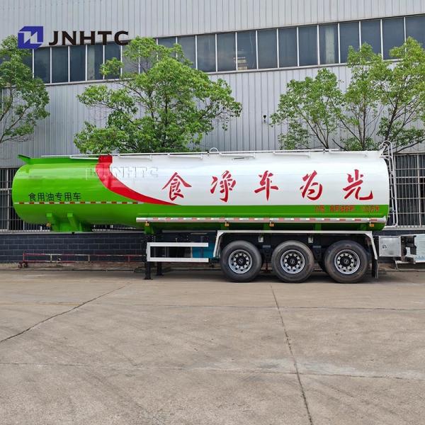 Hot Sale 3 Axle 55000 Litres Edible Oil Tank Semi-trailer / Fuel Tank Trailer