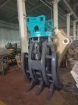 Customized Excavator Hydraulic Rotating Grapples For Wood Cutting