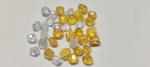 0.4-1ct Synthetic Yellow Rough Diamond Uncut Raw Stone Diamond For Diamond Tools