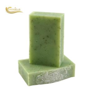 Wholesale Green Natural Body Soap Bar Facial Soften Clean Skin Soap Honey Moisturizing from china suppliers