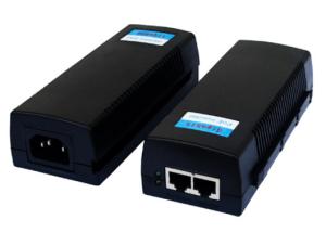 Wholesale Single Port 10/100/1000M 60W Ultra POE Injector 100-240V AC 50/60Hz 1.5A Max Input from china suppliers