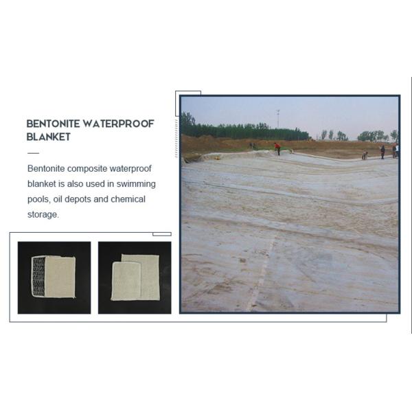 Reinforced Geotextile Bentonite Geo Clay Liner GCL Bentonite
