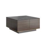 Commercial Furniture Modern customization Luxury Wood Panel Coffee Table for