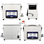 Skymen Ultrasonic Cleaner For Vape Coils Of E-Cigarette With Basket 200W Heater