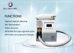 Professional YAG Laser Tattoo Removal Equipment 50/60HZ Air + Water Cooling