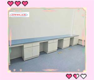 Wholesale Rectangular Chemistry Laboratory Bench Dimension L*1500/750 W *800/850mm H Customizable from china suppliers