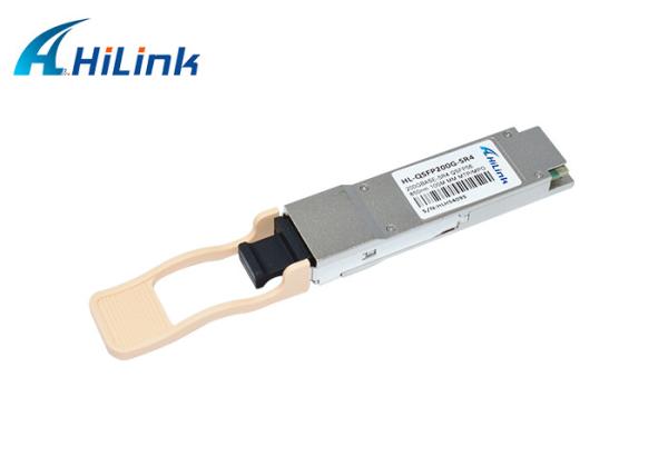 Hot Pluggable Fiber Optic Transceiver 200G QSFP56 SR4 100m 850nm Four Parallel