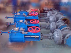 Wholesale Industrial Pneumatic Air Linear Actuator For Knife Gate Valves And Globe Valves from china suppliers