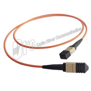 Wholesale MTP MPO Type B OM2 Multimode Fiber Optic Cable LSZH 12 Fiber from china suppliers