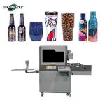 cylinder double station Rotary UV Printer For Conical And Cylinder Shape Bottle