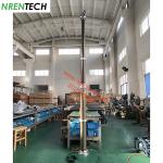 4.5m mobile pneumatic telescoping mast for mobile CCTV vehicle-inside CCTV wires