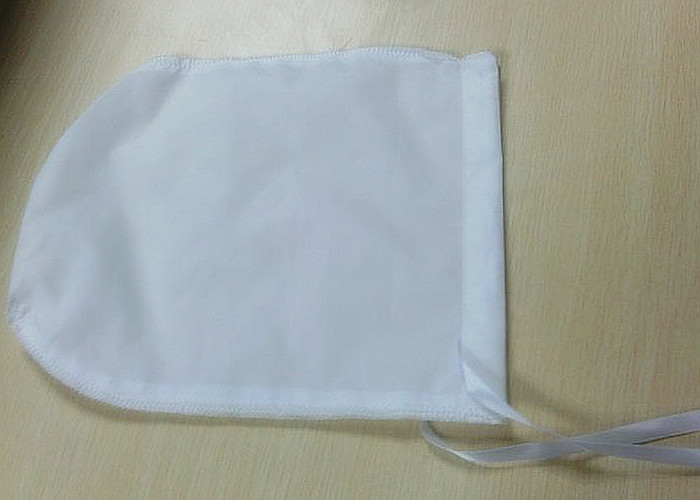 200 Mesh Nylon Dust Filter Mesh , Food Grade Small Drawstring Bag