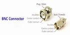 SMB Female to BNC Male RF Antenna Connector Adapters Nickel Plating
