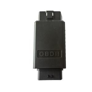 Wholesale OBD2 Enclosure Bend Pin Gold Plated Male Bend Pin Nickel Plated Female OBD2 Connector Black Color Housing from china suppliers