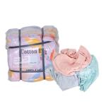 Cleaning cloth rags mutilated 10 100 KG package light color t-shirt rags 100%