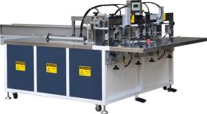 Wholesale Double Channels Facial Tissue Paper Cutting And Packing Machine Semi Automatic Bundle Film Packing from china suppliers