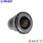 ERA 2S 306 6 Pin Panel Mount Connector , Metal Female Connector
