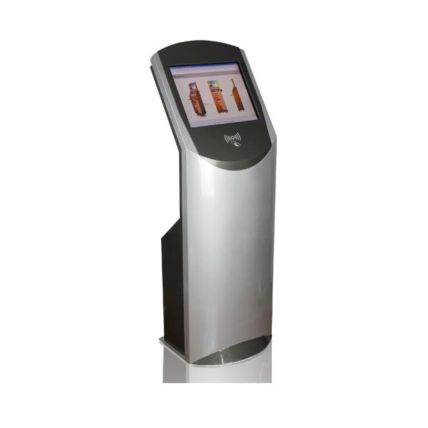 Countertop touchscreen queue bank restaurant menu hotel self service ordering