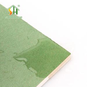 Wholesale Customized Water Resistant Plasterboard With 9mm 10mm 12mm Thickness from china suppliers