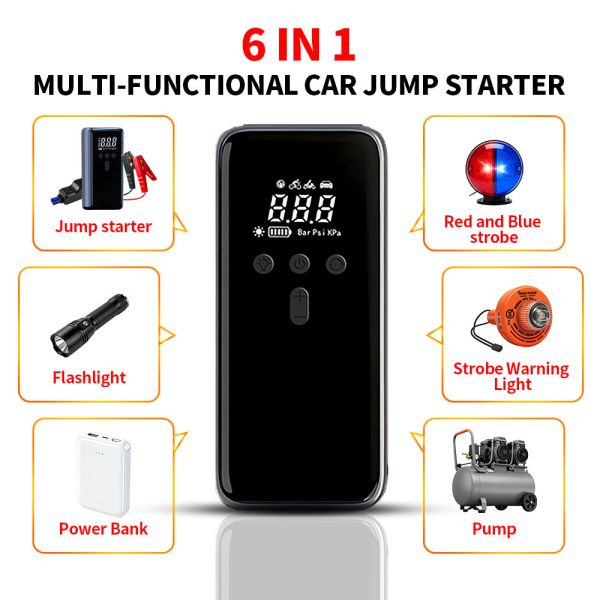 Portable Car Charger Jump Starter 6000mAh 8000mAh 10000mAh 12000mAh emergency car battery charger portable car jump starter Vehicle emergency power