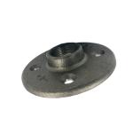 Home Decoration Round Malleable Iron Threaded Steel Pipe Fittings 4 Holes