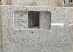 Giallo Sf Real Solid Granite Worktops For Kitchen / Bathroom White Color