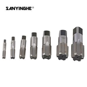Wholesale Water Pipe Screw Thread Tapping Tool High Speed Steel NPT G ZG RC BSP BSPT Pipe 55 60 Degrees from china suppliers